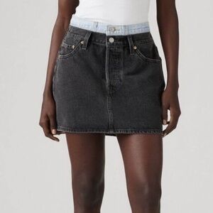 Levi's® Women's Mini Icon Skirt with Double Waistband
